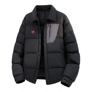 PLAY HEITY 官方羽绒服冬季新款加厚保暖防寒翻领轻薄男女款外套