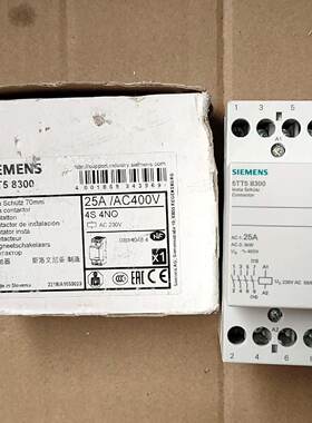 接触器5TT5 8300 25A，带盒子1拍前询价下单