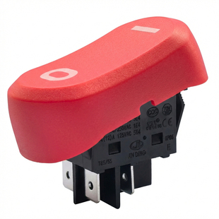 干湿吸尘器开关30A大功率船形开关最大感性电流12A电源开关