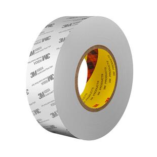 3M9080A双面胶超强力高粘度超薄透明不留痕强力超粘无痕固定手机屏幕维修粘胶耐高温汽车用宽双面胶带50米长