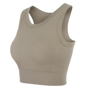 骆驼瑜伽内衣女款春季防晒训练健身内衣跑步修身中高强度运动内衣