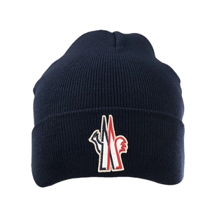 Moncler蒙口男女同款针织羊毛毛线帽男女同款冬推选