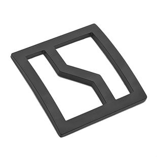 适用于极氪9X前后车标黑化装饰覆盖汽车车标金属保护改装用品配件