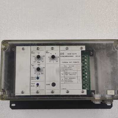 Deif Semi-Auto Synchronising Relay 1114320007B  1114320002B