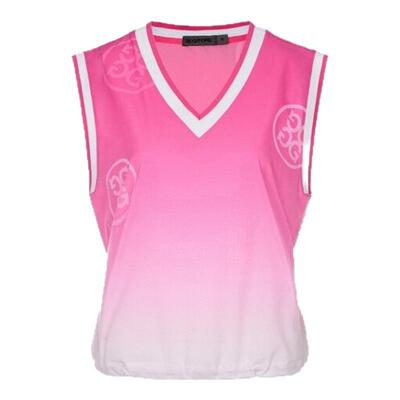 G/FORE吉福官方秋冬女士高尔夫服装V NECK VEST背心