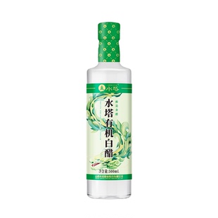 水塔有机白醋山西醋醋泡家用食用醋6度白醋500ml