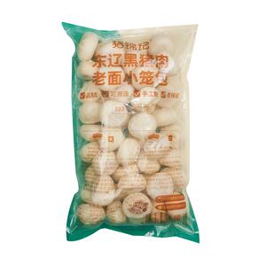 猪锦记东辽黑猪50个装嵊州老面厚皮早餐冷冻小笼包1.1kg