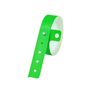 一次性PVC手环定制手腕带酒吧音乐会儿童乐园游乐场入场按扣手带