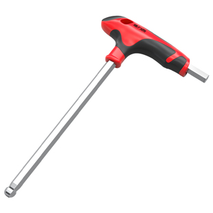 德力西t型内六角扳手单个内六角螺丝刀工具六棱加长内6角扳手套装