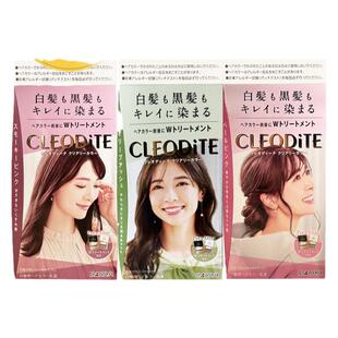 日本进口塔丽雅染发剂纯植物冷棕色自己在家染一梳黑染发膏正品