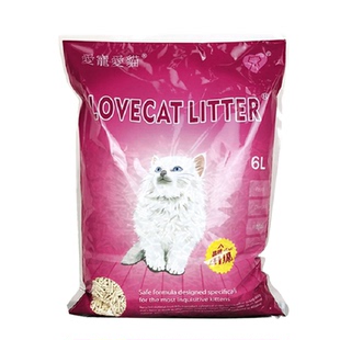 淘气猫-lovecat猫砂爱宠爱猫绿茶豆腐猫砂6包包邮除臭N1豆腐猫砂