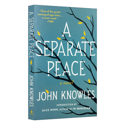 A Separate Peace 英文原版青春小说 独自和解 一个人的和平 英文版英语书籍 另一种和平 电影原著 媲美麦田里的守望者