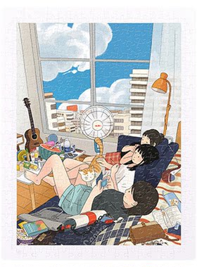 3djp李宁静24节气插画塑胶拼图