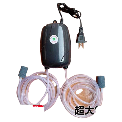 氧气泵双孔大功率鱼缸家用小型