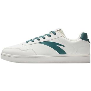 安踏板鞋男鞋低帮轻便透气小白鞋官方正品学生休闲防滑运动鞋子男