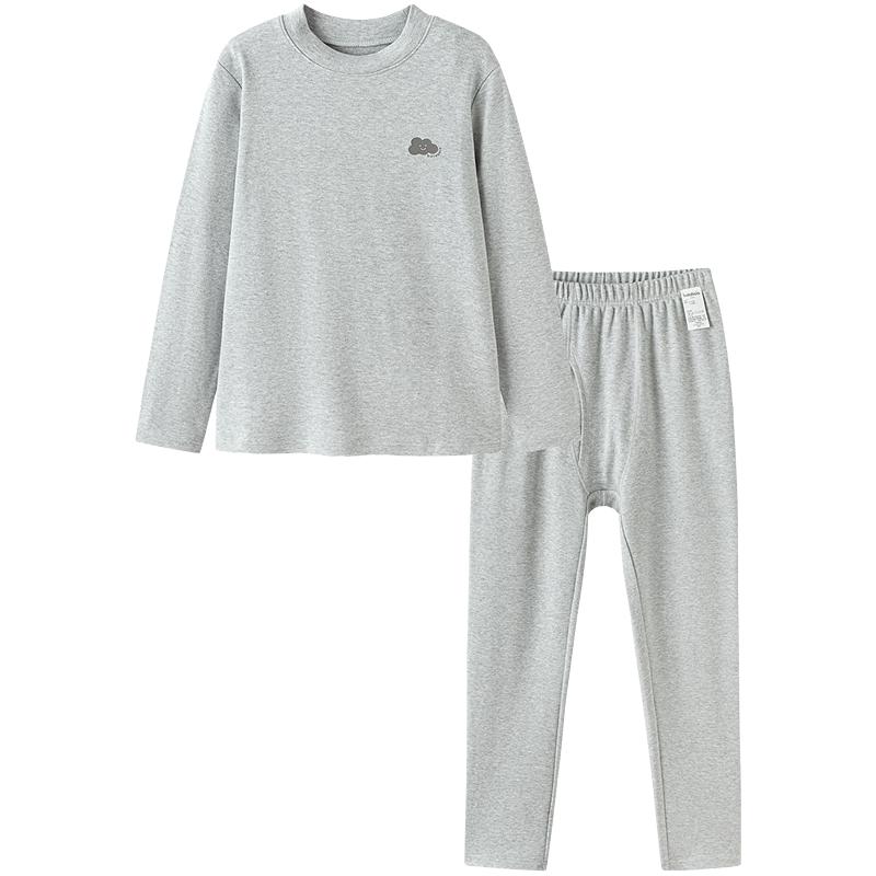 巴拉巴拉男童保暖内衣套装秋冬季加厚儿童秋衣秋裤宝宝25新款睡衣