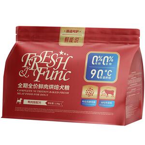 鲜能说鲜能膳烘焙狗粮全期全价成犬幼犬鸭肉梨清火粮通用冻干狗粮