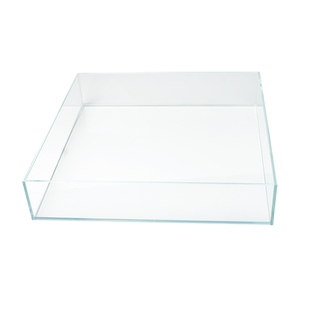 拍摄玻璃矮缸超白鱼缸透明浅水照相道具摄影拍摄用矮玻璃缸