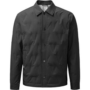 HLA/海澜之家动力火箭翻领夹克羽绒服25秋冬新款远红外保暖外套男