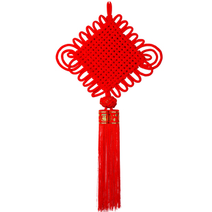 中国结挂件玄关客厅大号卧室入户门进门挂饰红色电视背景墙装饰