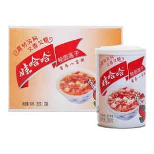 娃哈哈桂圆莲子木糖醇八宝粥360g*12罐休闲营养早餐速食特价整箱