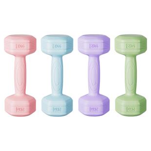 哑铃女士健身家用2kg一对女生壶铃健身青少年儿童小哑铃组合套装