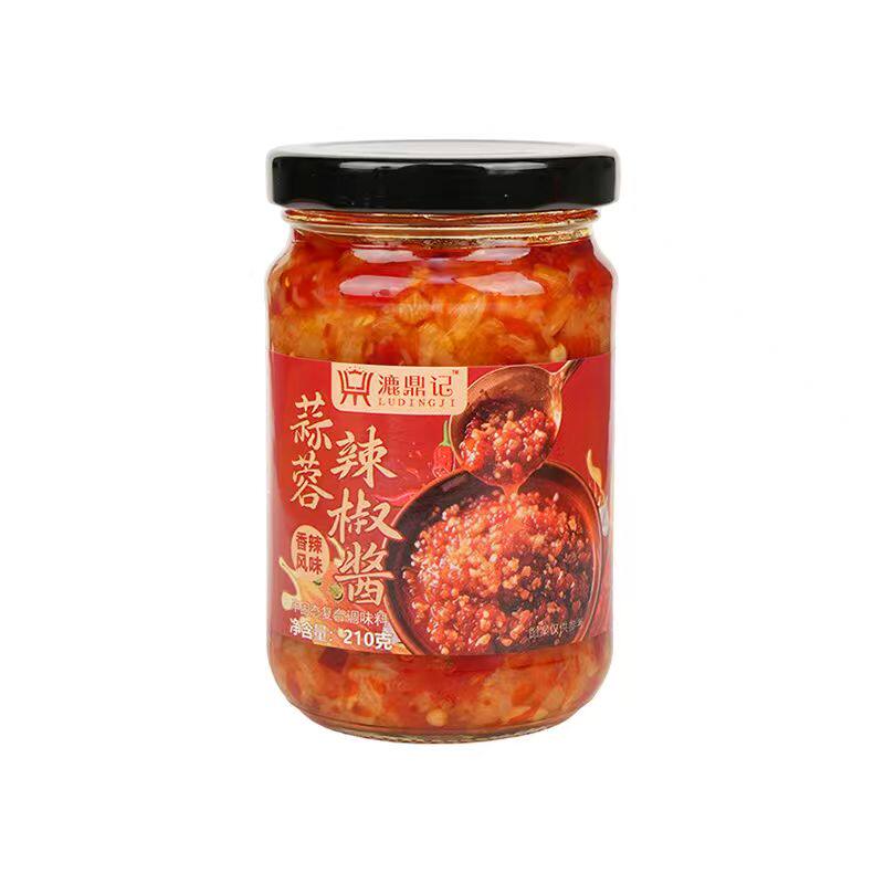 蒜蓉辣椒酱210g瓶装下饭酱