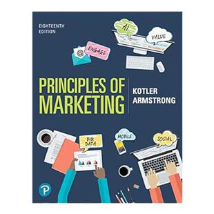 现货 英文原版 Principles of Marketing, Global Edition 营销原理,全球版
