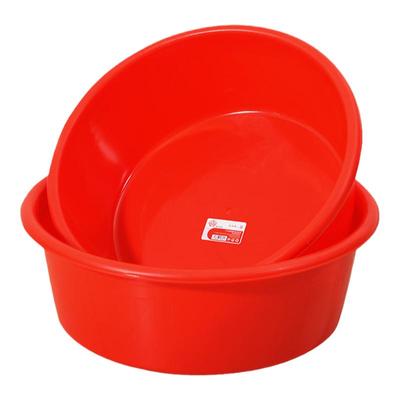 【珠江牌】塑料红色脸盆国货之光