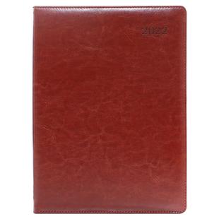 bowen博文2026年历本博文日程本日历本日记本PU皮记事本一天一页效率手册商务办公笔记本会议168张336页