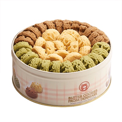 香港小熊手工曲奇饼干礼盒505g