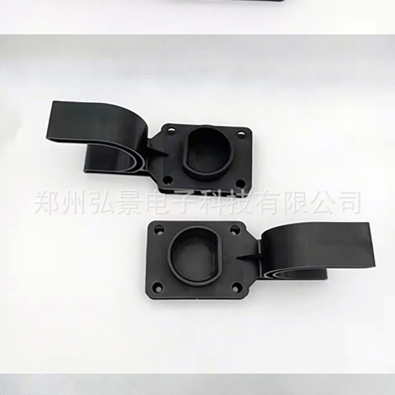 弘景国标交流插枪线充电座式墙壁阻燃挂钩电动汽车座枪头枪桩底座