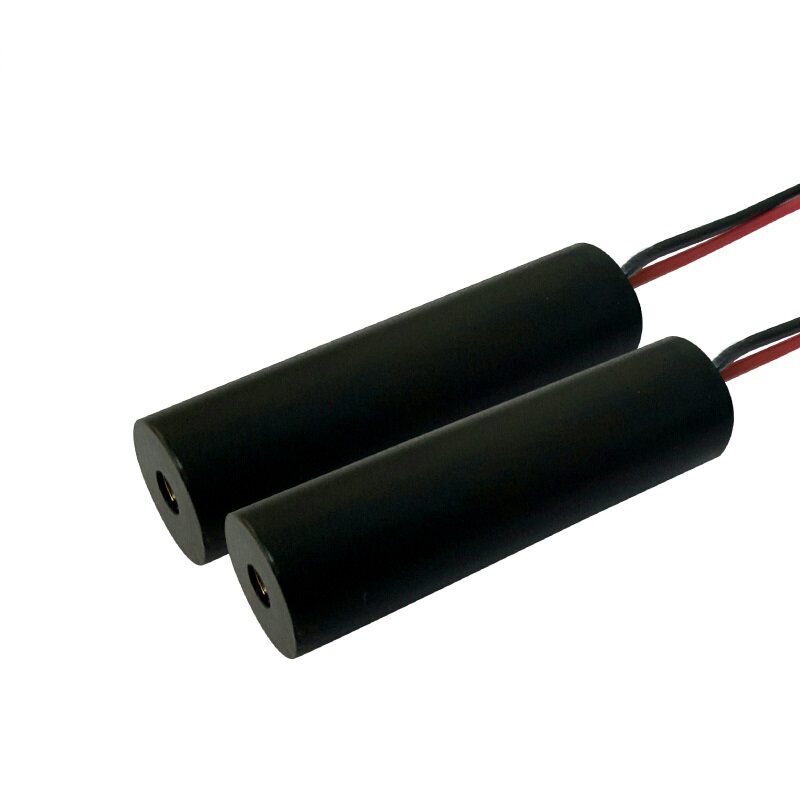 满包邮520nm135mw绿光点状镭射激光模组宽电压可调焦定位发射模块