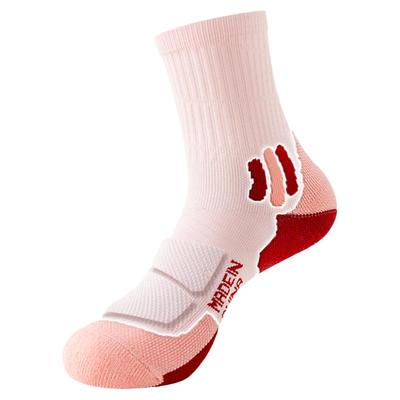 现士专业跑步运动袜防滑毛巾底