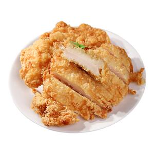整肉卡滋脆鸡排半成品冷冻清真油炸鸡胸肉*14袋