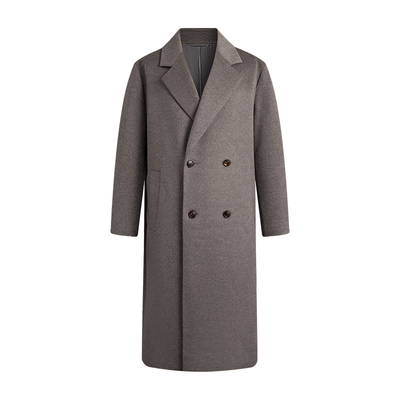 Navigare中长款高支羊毛大衣