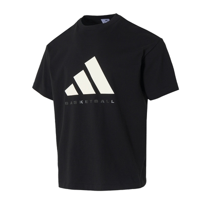 阿迪达斯男女同款宽松短袖