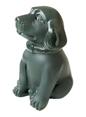 生肖狗手把件旺财小摆件真品玉器