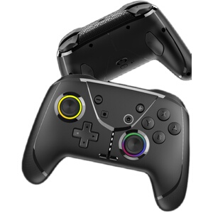 乐技pc游戏手柄电脑switchpro手柄ns笔记本steam无线蓝牙体感射击震动连发宏编程ipad电视机顶盒通用霍尔摇杆