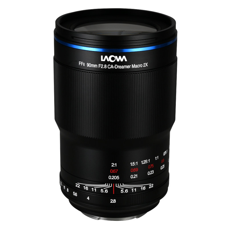 LAOWA老蛙90mm f2.8微距镜头两倍放大昆虫牙齿花卉牙科E口Z口