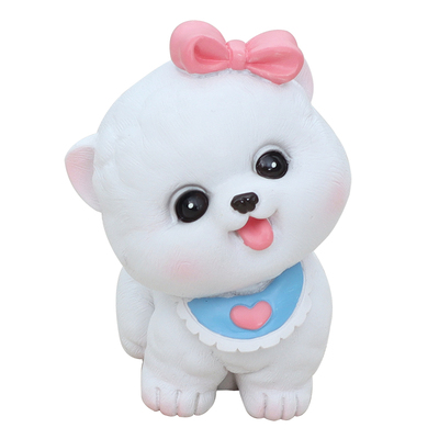 可爱柴犬柯基博美小狗桌面摆件