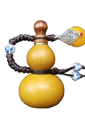 大小天然酒壶葫芦装酒开口葫芦文玩手把件盘手玩拿小酒葫芦装药丸