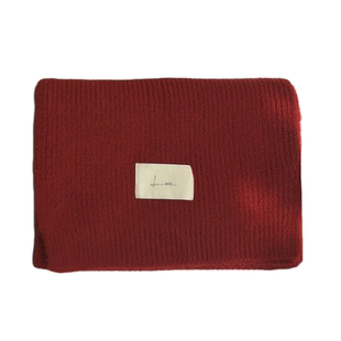 【百搭不挑人针织围巾】高品质羊毛混纺软糯围脖保暖加厚纯色披肩