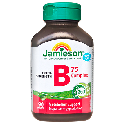 两瓶Jamieson健美生b族维生素