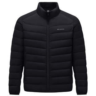 坦博尔25年秋季新款轻薄排骨羽绒服男士短款防风保暖安心羽绒外套