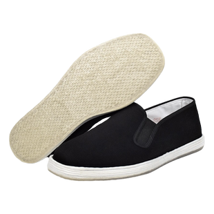 纯手工老北京千层底布鞋男士夏季透气防滑牛筋底礼服呢官方旗舰店