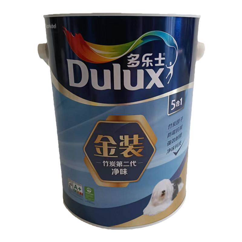 多乐士哑光内墙面漆竹炭净味