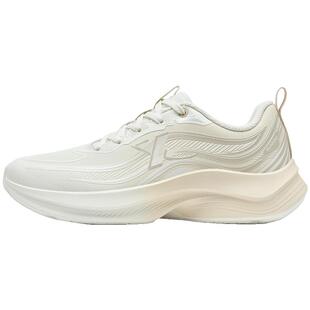 特步波浪鞋丨跑步鞋女冬季新款减震运动鞋皮面防泼水软底休闲跑鞋