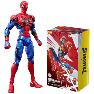 布鲁可积木人超越版蜘蛛侠可动手办模型正版漫威周边男生玩具礼物