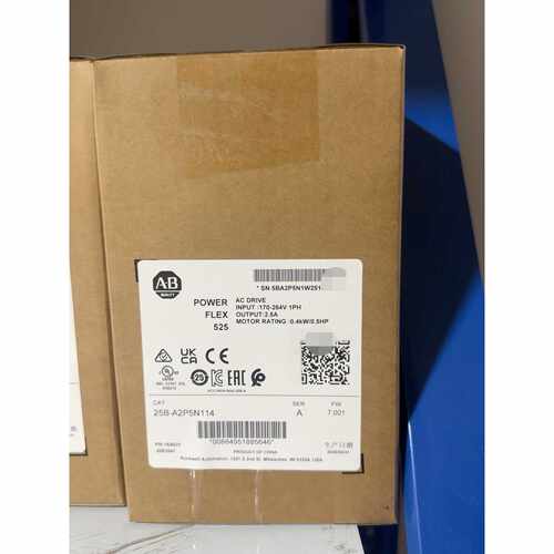 询价AB PowerFlex 525变频器，型号25B-A2P5